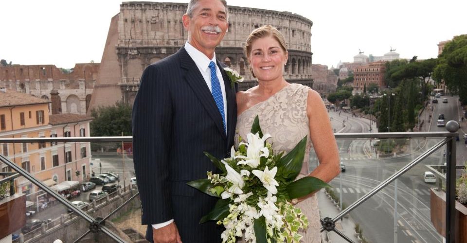 colosseum wedding ceremony rome