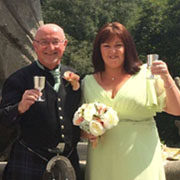 Scottish wedding Ariccia