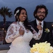 pritika and davide at their italian wedding