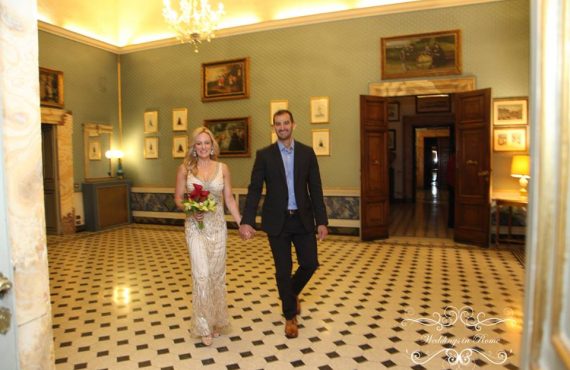 kim and martin wedding in historical palace in italy