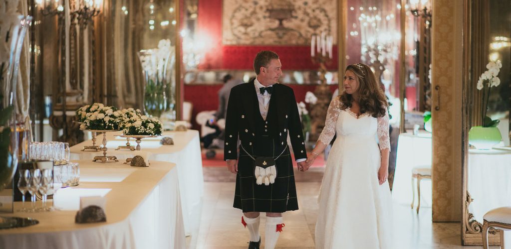Scottish wedding rome