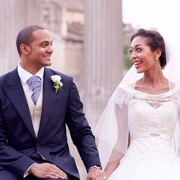 felicya and darryl at their italian wedding